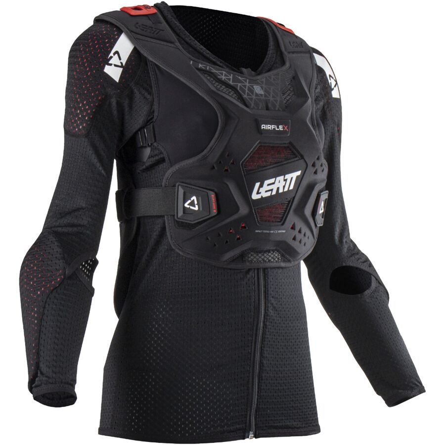 Veste De Protection Leatt Airflex – Enduro VTT / MX – Noire – Protection Intégrale