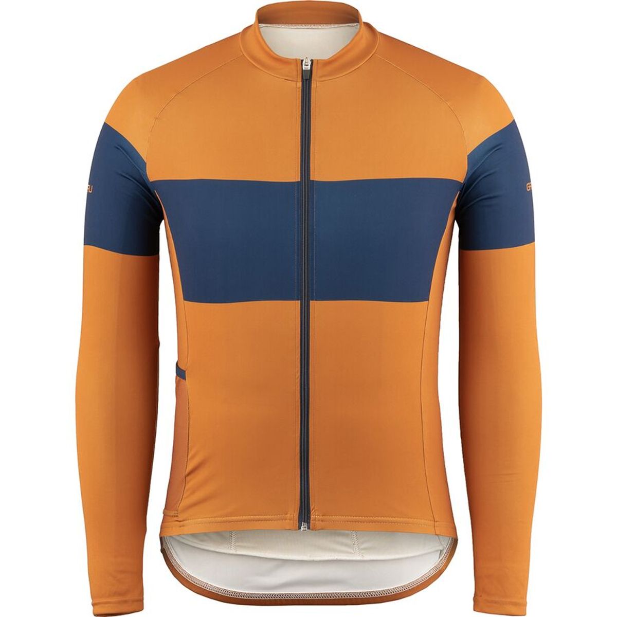 Louis Garneau Rugged Long-Sleeve Jersey - Men's Caramel/Blue, S