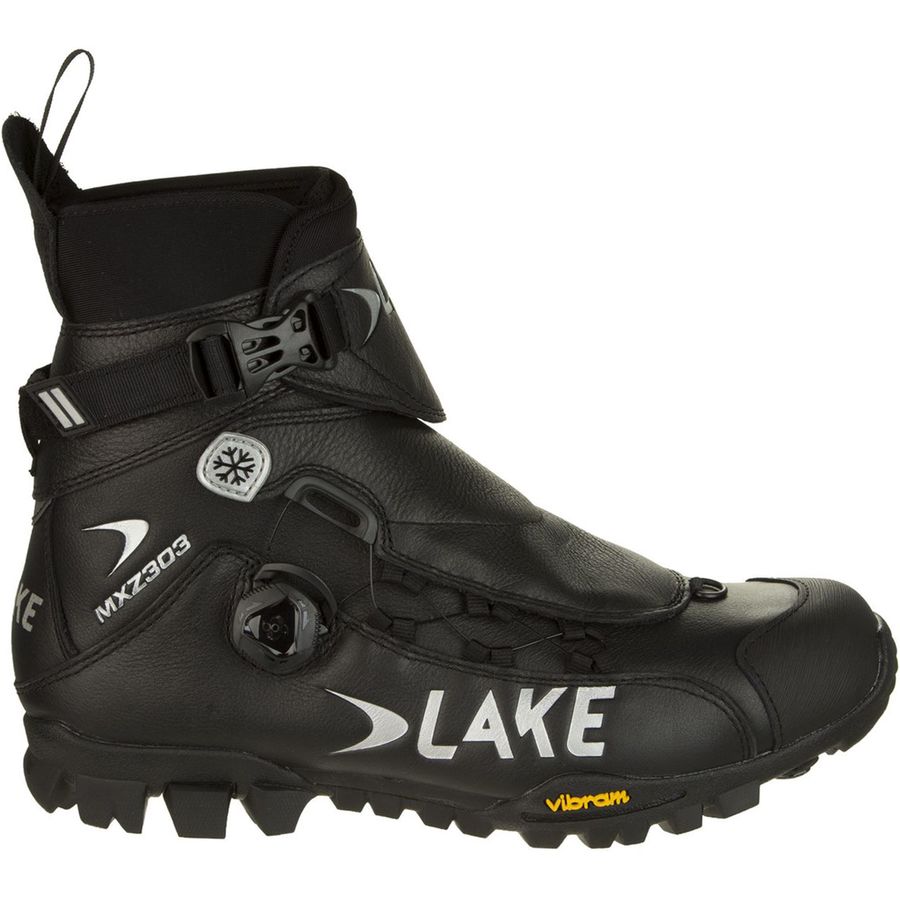 43サイズ　LAKE MXZ303 ウインターサイクリングブーツ　ブラック BK.jpg