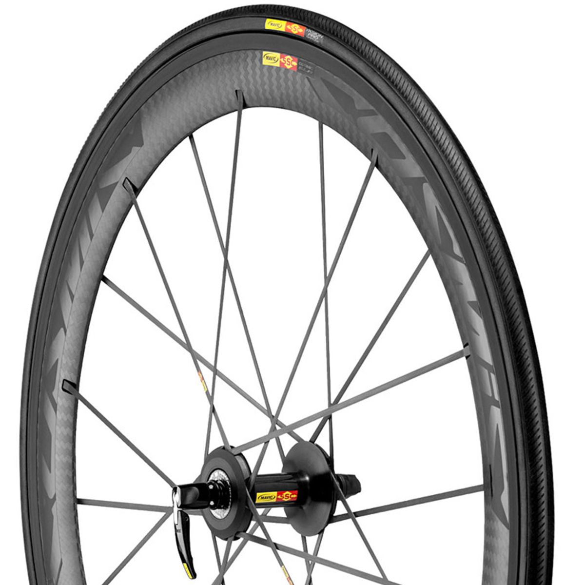 Mavic Cosmic Carbone SLR Carbon Clincher Wheelset Components