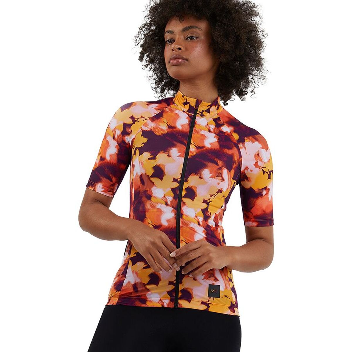 Womens floral clearance cycling jersey