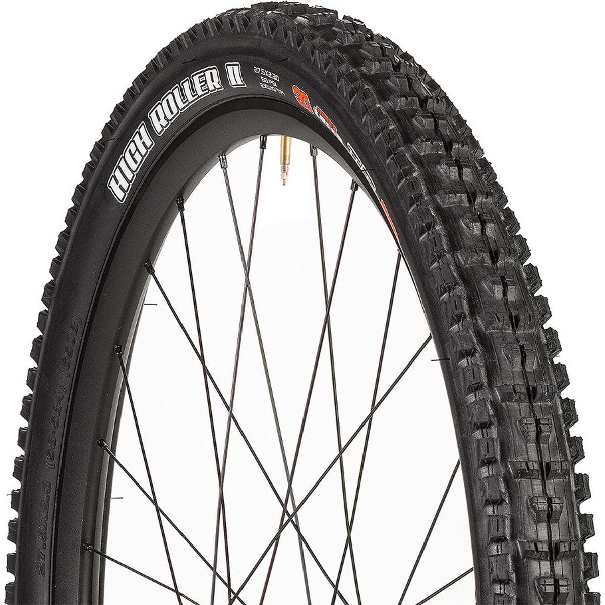 Maxxis High Roller II 3C/Double Down/TR 27.5in Tire - Components