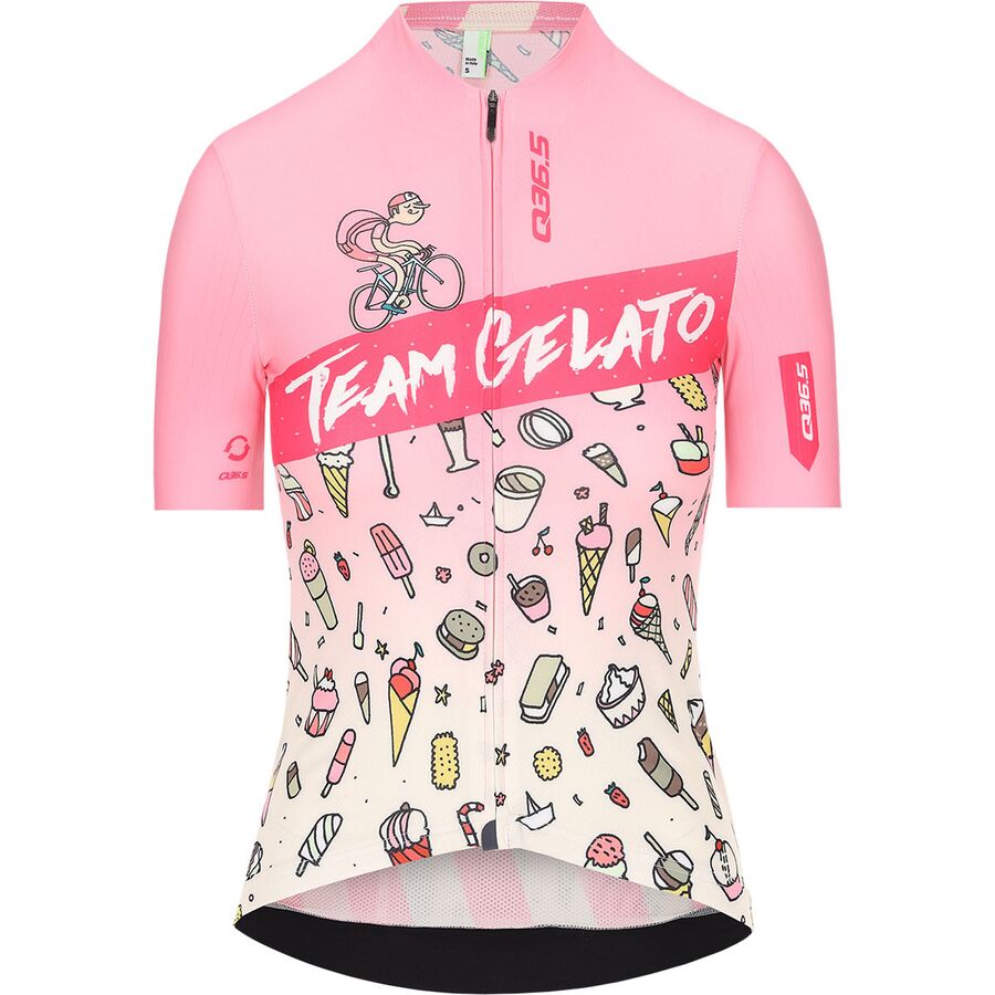〈Q36.5〉Gregarius Pro Jersey Pink 上のみ Q36.5 Gregarius Pro Team Gelato Jersey - Women's - Women