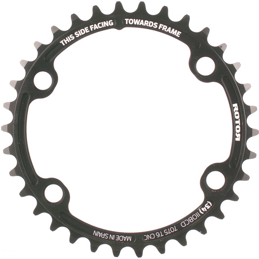 Rotor Round Road Spider Mount Chainring - Components