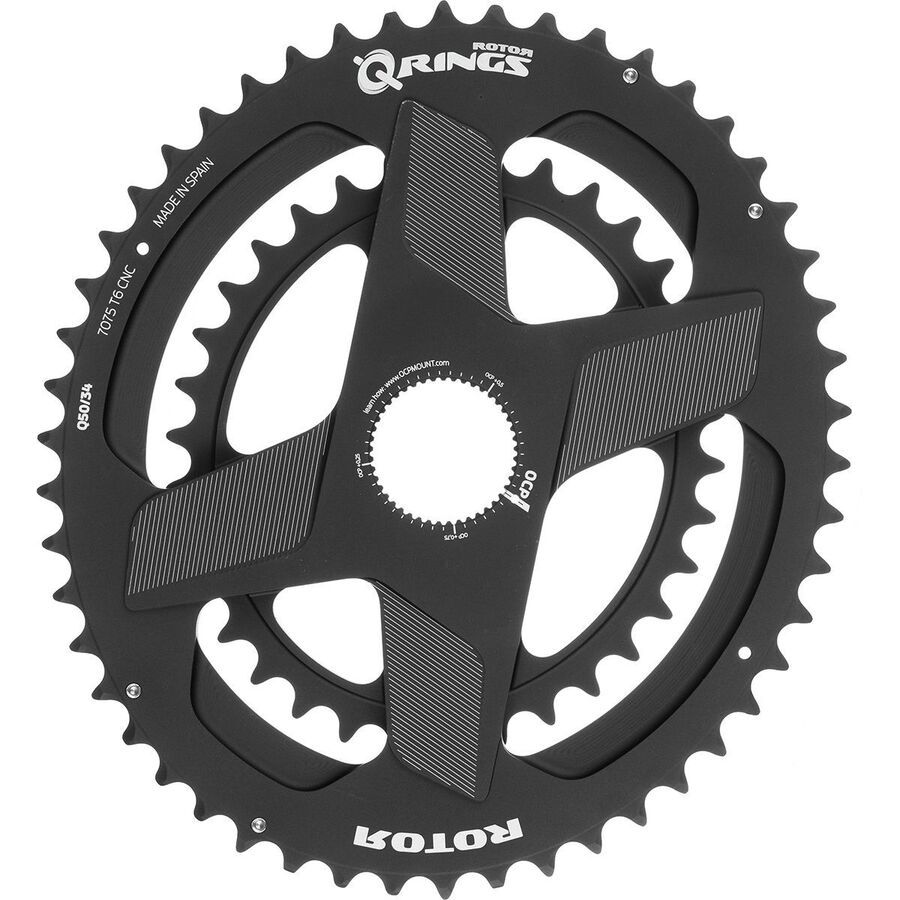 パーツ ROTOR no-Q RING + D/M SPIDER Q-RING OVAL SPIDERING 1X1X用 ダイレクトマウント用Qリング