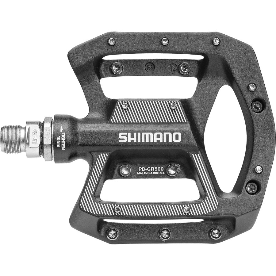 Shimano GR500 platform MTB flat pedals 
