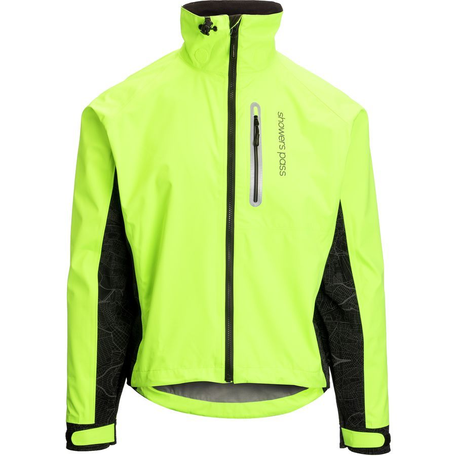 hi vis cycling jacket mens