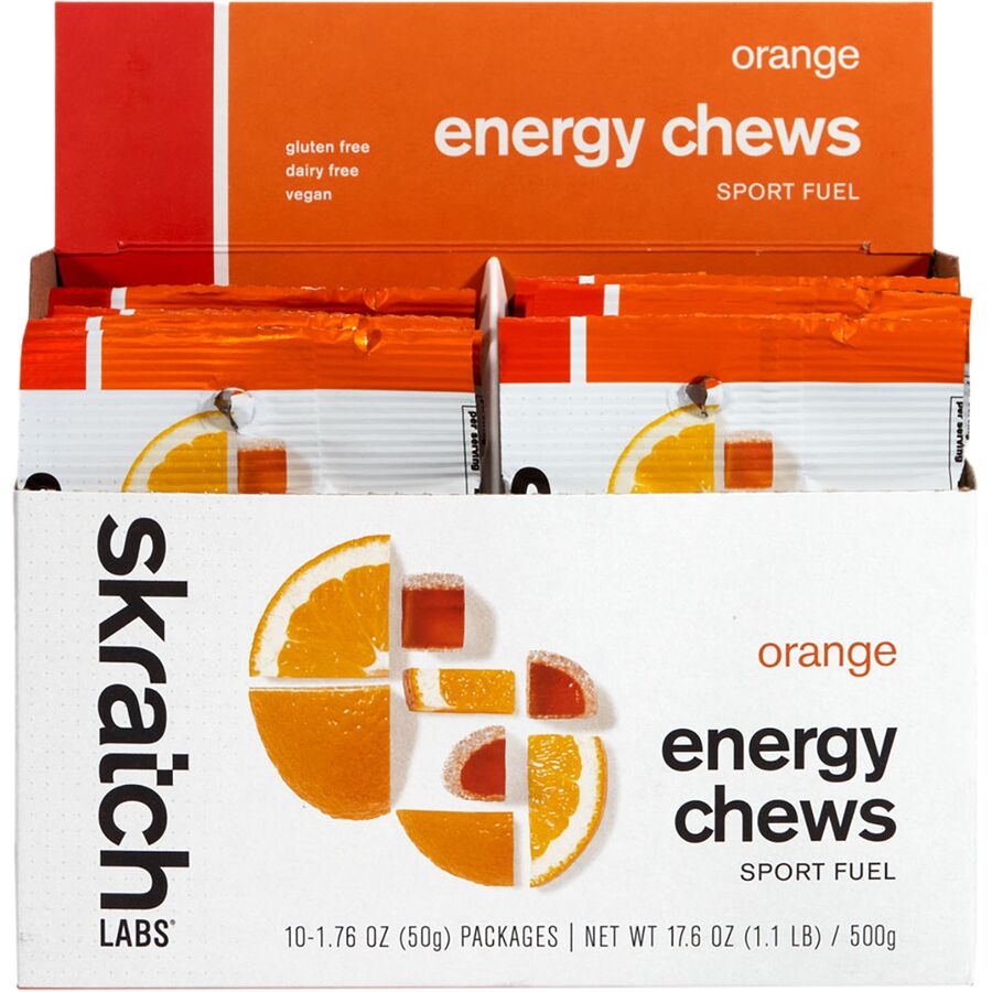 Skratch: Orange Energy Chews - Columbus Running Company