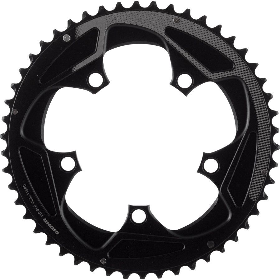 【SRAM】X-Glide チェーンリング 46/36T 11S Amazon | スラム X-Glide Chain Ring 110-46T Blastブラック 11S