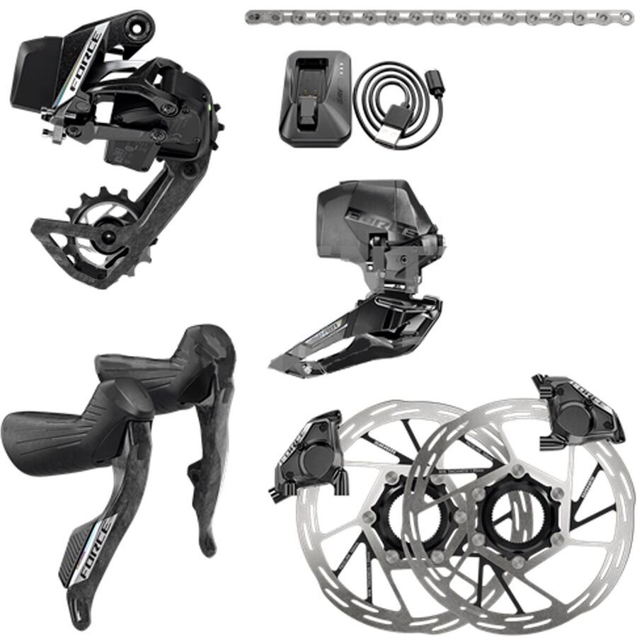 SRAM Force eTap AXS D1 グループセット New SRAM Force AXS Groupset | Competitive Cyclist