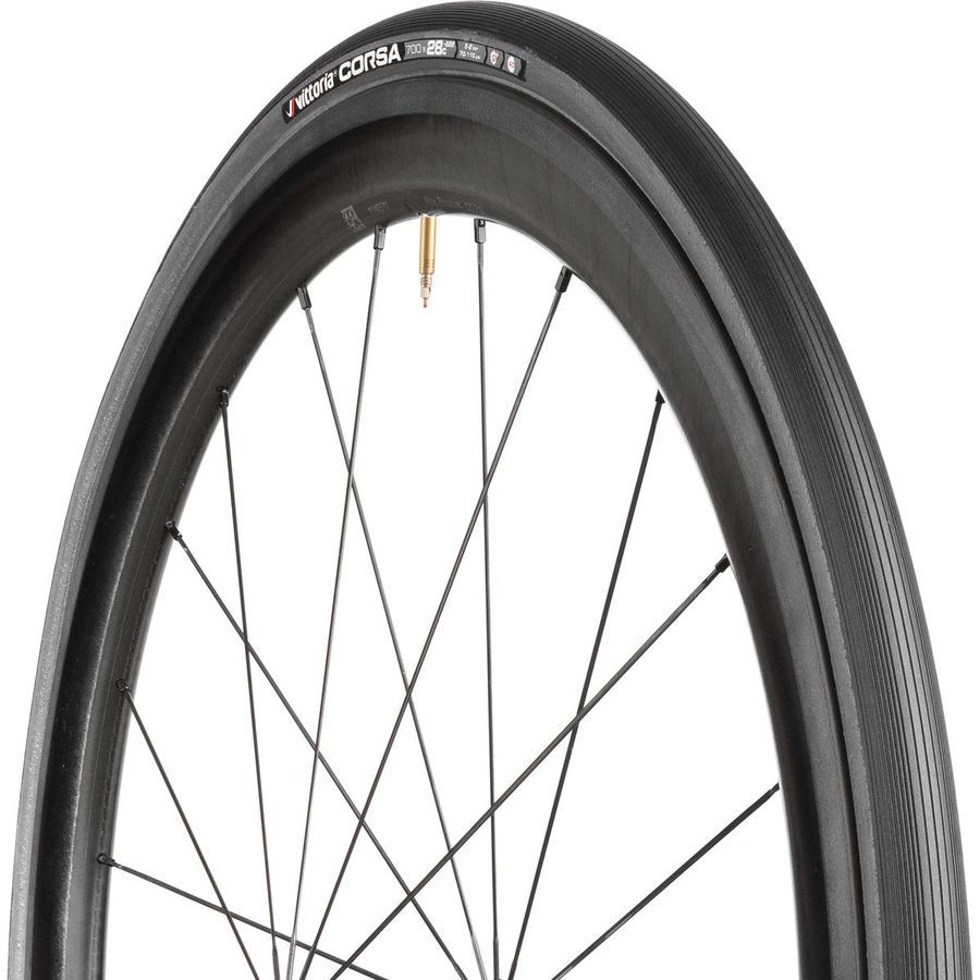 Vittoria corsa G+ グレー 700c×23c 二本セット Vittoria Corsa G Plus Clincher Tire - Components