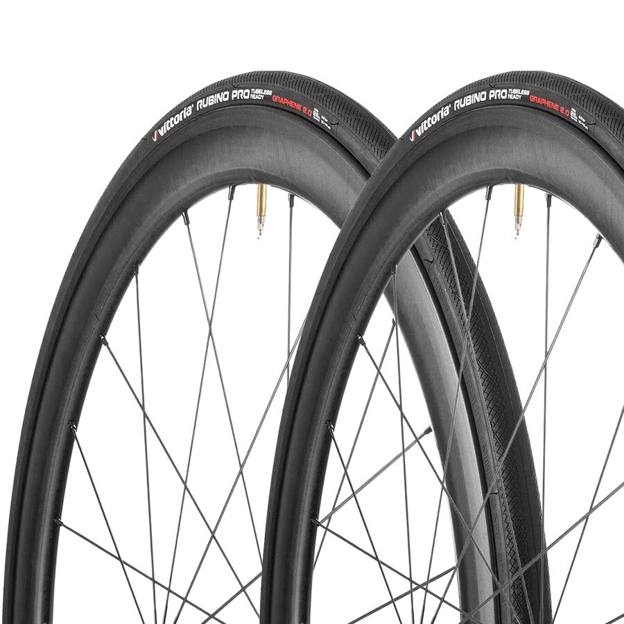 vittoria ルビノプロ G2.0　Rubino Pro 2本　TLR Vittoria Rubino Pro G2.0 Tubeless Tire Set - Components