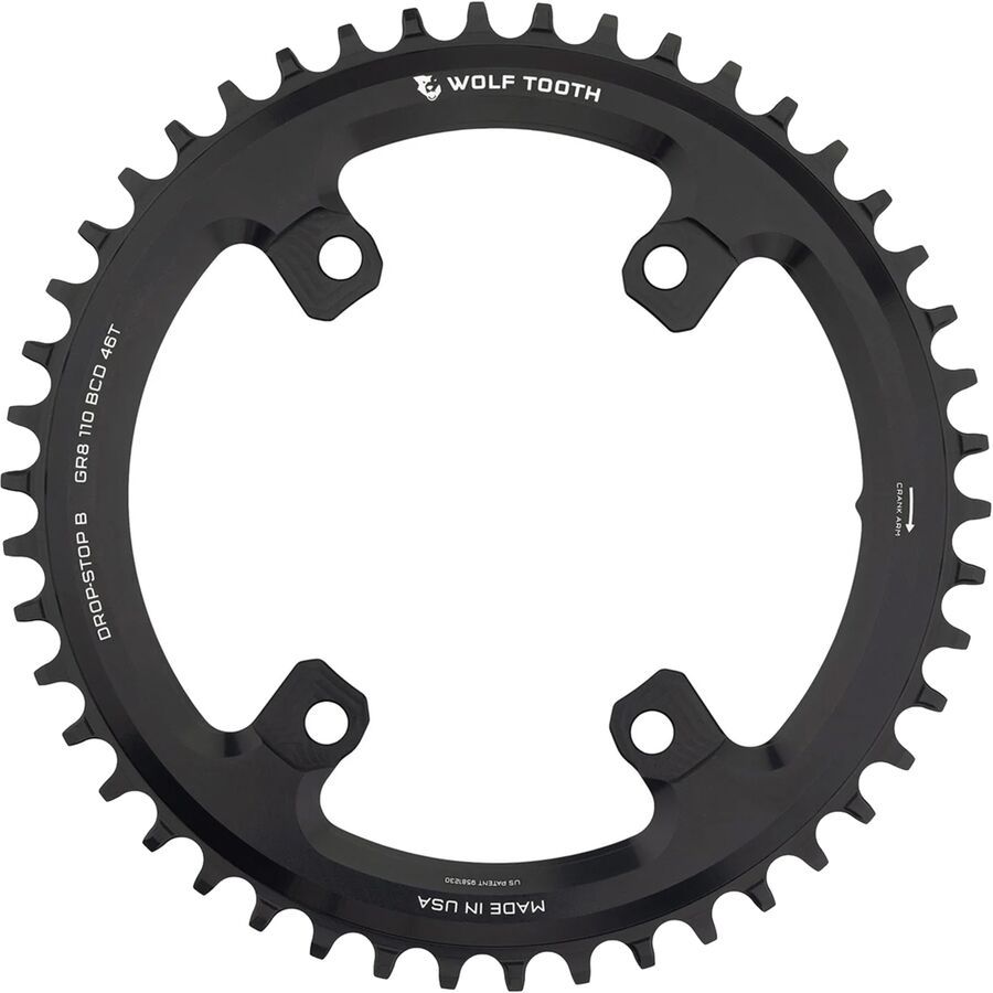 Wolf Tooth Components Drop Stop B Asymmetric 4-Bolt Shimano