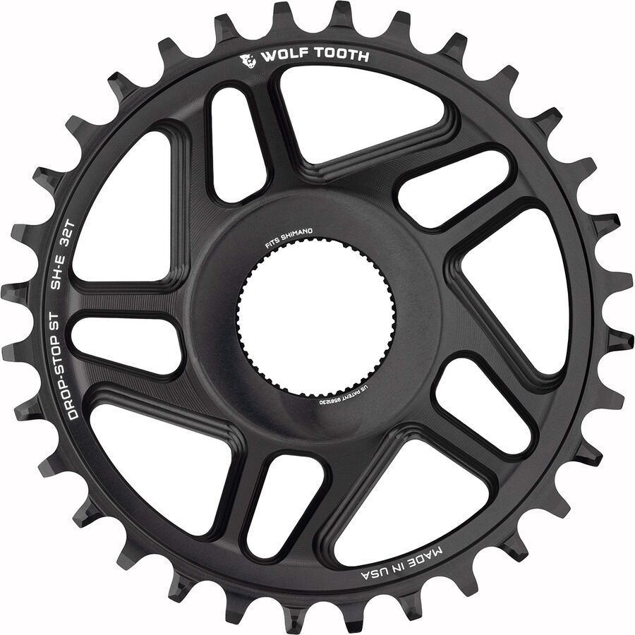 パーツ WOLF TOOTH drop stop chainring PCD110 44 Amazon.com : Wolf Tooth Components Drop-Stop Chainring: 44T
