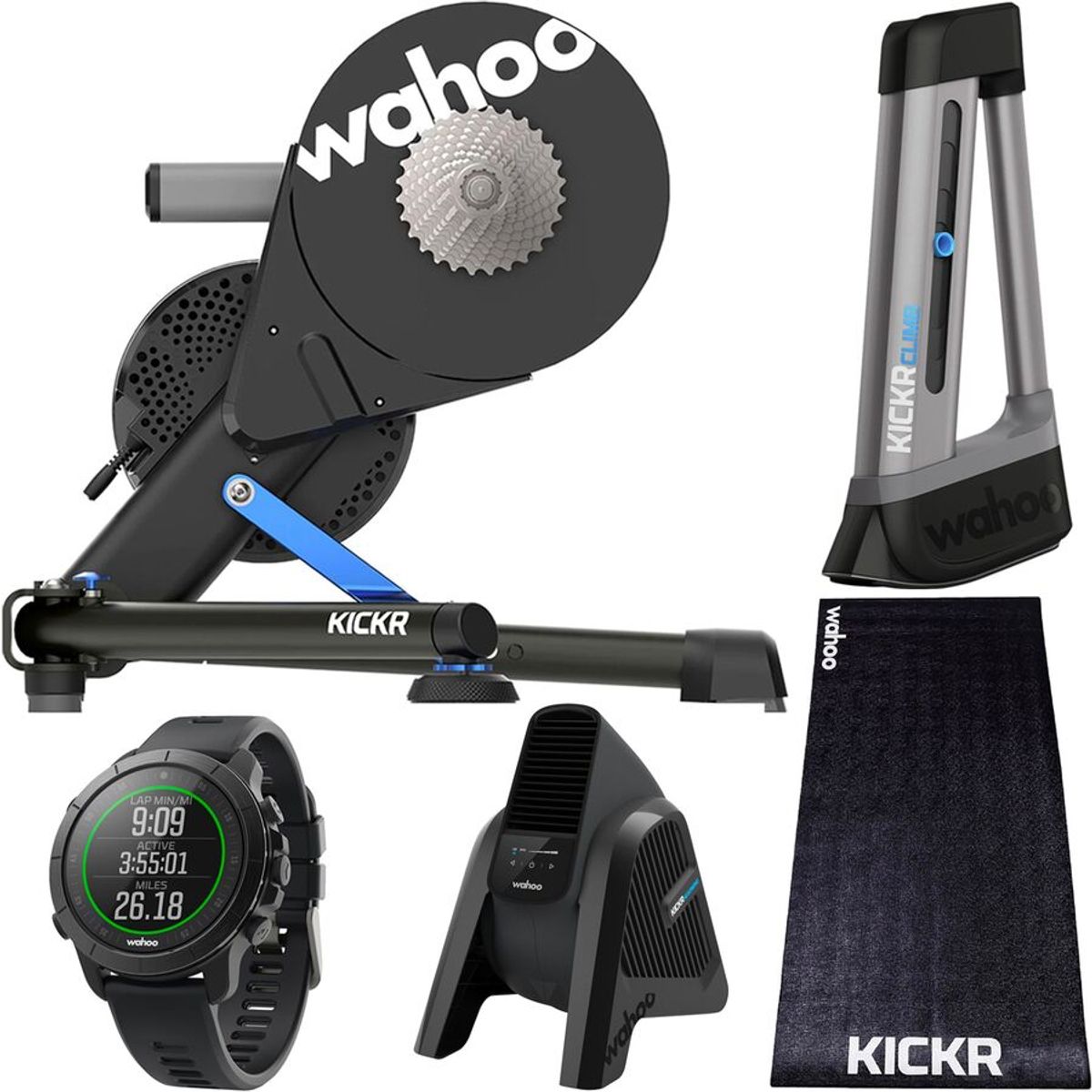 Wahoo KICKR 4 incl Free Matt & Climbing Block