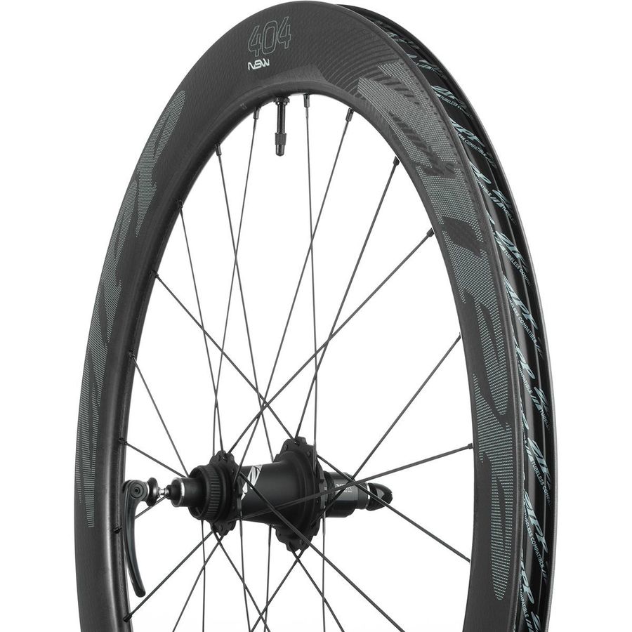 Zipp 404 NSW Carbon Disc Brake Road Wheelset - Tubeless - Components