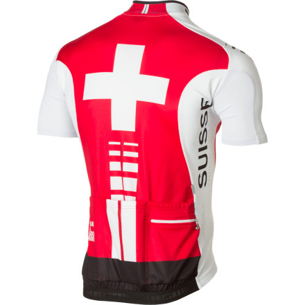 ウエア assos ss.suisse Olympiakos_s7 Assos ss.suisseOlympiakos_s7 Cycling Jersey - Men