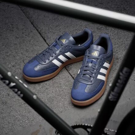  VELOSAMBA (27.0 cm) ネイビー　 ヴェロサンバ Adidas Cycling Velosamba Leather Shoe - Men