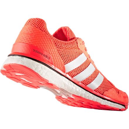 Adidas adizero adios 3 boost mens running shoes  orange top