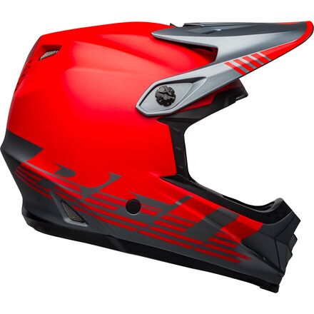 Bell Bike Full-9 Fusion MIPS Helmet Louver Matte Gray/Red / Large