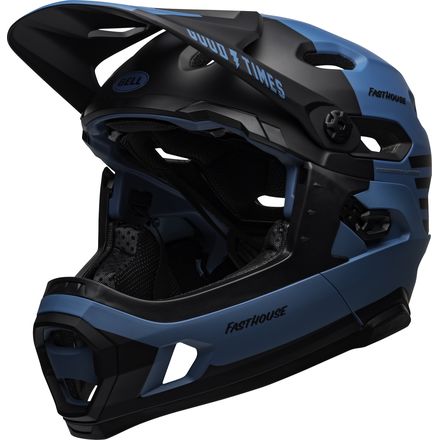 bell super dh mips mtb bike helmet 2019 Spherical SM Fasthouse Matte/Gloss White/Black theres a 360 Bell Super DH Spherical Helmet