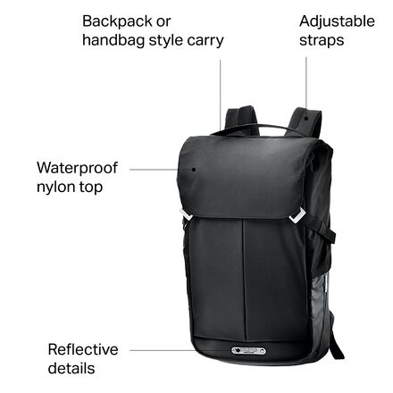 Brooks England Pitfield Flat Top Backpack - Accessories