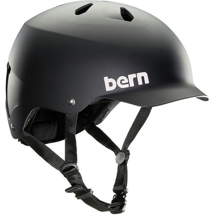 bern watts eps bike helmet men& 39 The 2.0 Urban | Hard Brim The Watts uses a thin ABS shell lined with EPS Foam to create a burly lightweight lid that meets certifications for both bike and snow BERN Watts EPS - YesterYear