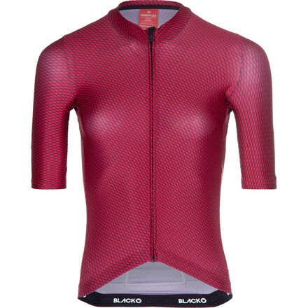 Black red hotsell cycling jersey