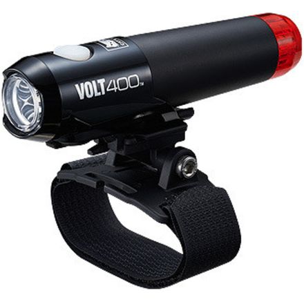 CATEYE VOLT400 充電式LEDライト 400ルーメン＋レックマウント CatEye Volt 400 Duplex Helmet Light - Accessories