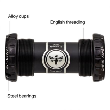 パーツ CHRIS KING ThreadFit 24 BB Chris King ThreadFit™ 24 Bottom bracket – Chris King