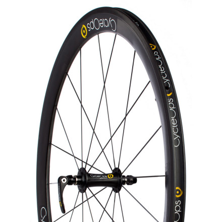 Cycleops Powertap G3 Enve1-45 リアホイール CycleOps PowerTap 45mm G3 Carbon Clincher Wheelset - Components