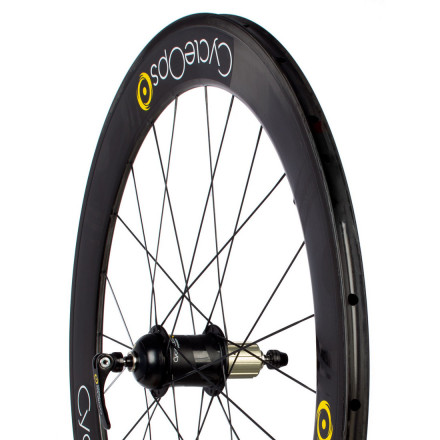 CycleOps PowerTap 65mm G3 Carbon Tubular Wheelset - Components