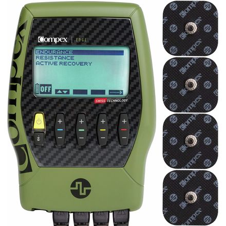 Compex Edge 2.0 Muscle Stimulator Kit - Accessories Compex Edge 2.0 Muscle Stimulator Kit - Accessories