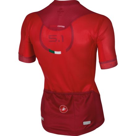 カステリ CASTELLI AERO RACE 5.1 JERSEY L Castelli Aero Race 5.1 Full Zip Jersey - Men's - Men