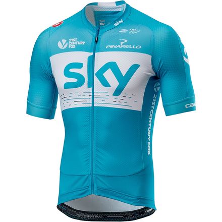 Castelli Team Sky Aero Race 5.2 Full-Zip Jersey - Men's - Men