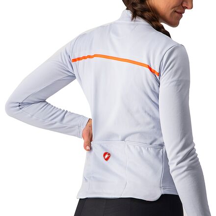 CASTELLI SINEGIA2 JERSEY レディース M Castelli Sinergia 2 Full-Zip Long-Sleeve Jersey - Women's