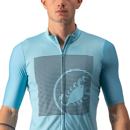 CASTELLI BAGARRE JERSEY ボルドー M Castelli Bagarre Mens Cycling Jersey (Pro Red/Bordeaux