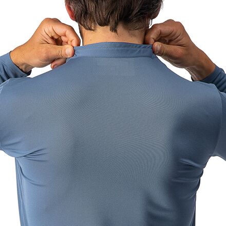 Castelli Tech Henley 長袖 T シャツ size:M Castelli Tech 2 Long-Sleeve Henley - Men's - Men
