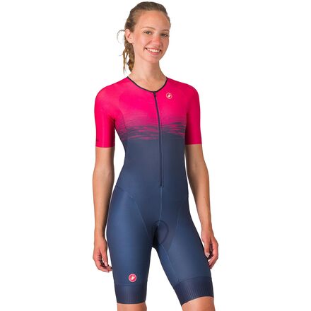 CASTELLI WOMEN’S ROSSO CORSAトライスーツ Castelli Core Short-Sleeve Tri Suit - Women's - Women