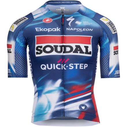 Castelli Soudal Quick-Step サイクルジャージ XXL Castelli Soudal/Quick-Step Aero Race 8S Jersey - Men's - Men