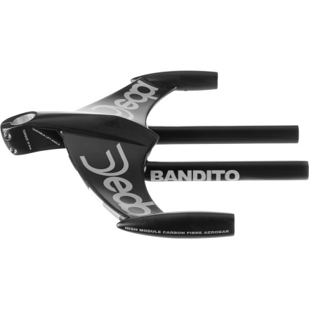 Deda Bandito カーボンエアロハンドル TTバイク Deda Elementi Bandito Handlebar - Components