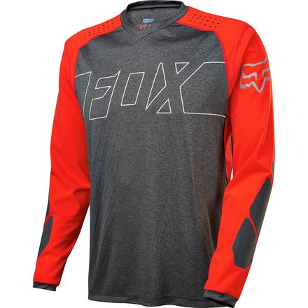 Chemise Fox Racing Homme 2XL Grise - Jersey VTT Cyclisme, Léger Et Respirant