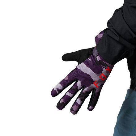 NEW Fox Racing Ranger Women's Gloves Dark Purple Full Finger Medium 