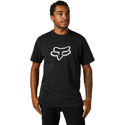 Fox Racing Legacy Fox Head T-Shirt Black/White S