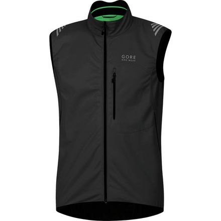 FCX Sports Men's Waterproof Softshell Vest – Running, Cycling Outdoor Gilet, Zip