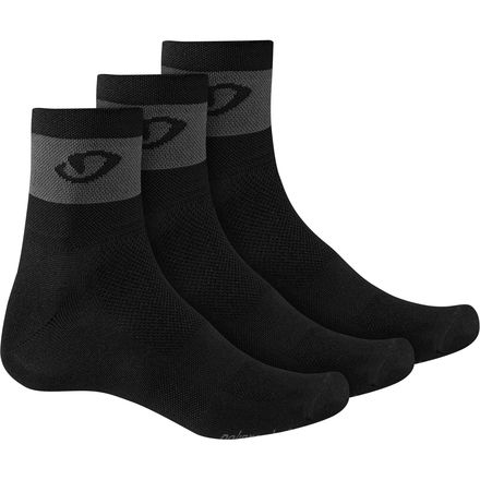 Lot 3 pairs giro comp racer cycling socks 