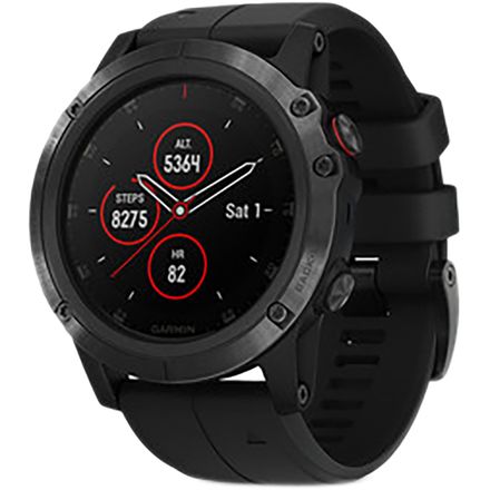 Garmin Fenix 5x Plus Sapphire GPS Watch - Men