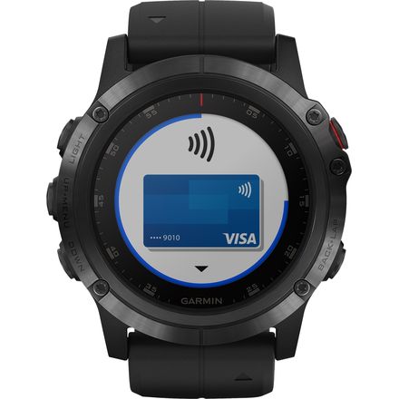 Garmin Fenix 5x Plus Sapphire GPS Watch - Men