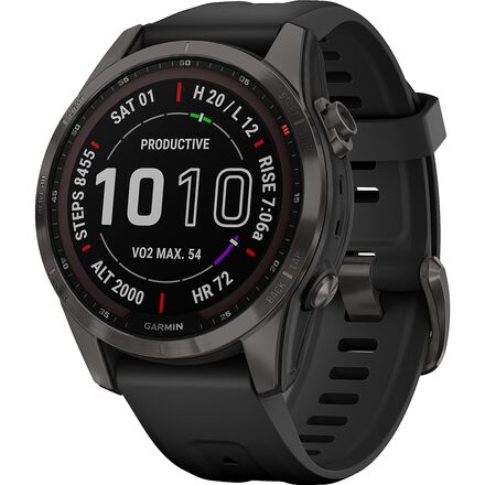 Garmin fenix 7S Sapphire Solar Smartwatch - Men Garmin fenix 7S Sapphire Solar Smartwatch - Men