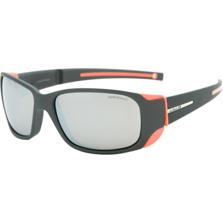 JULBO MONTEROSA WOMENS SUNGLASSES (SPECTRON 4 LENS DARK BLUE/GREY/CORAL FRAME) 並行輸入品 Monterosa 2.0 Progressive